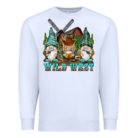 White wild west gnomies Premium Sweatshirt - NancyCooperArtShop