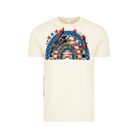 Vintage Arctic American rainbow 4th of july Vintage Tee - CowGirlArtShop