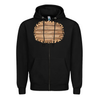 Black wood and leopard background 3200x2400 Zipper Hoodie - AdoDesignShop