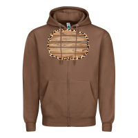 Chestnut wood and leopard background 3200x2400 Zipper Hoodie - AdoDesignShop
