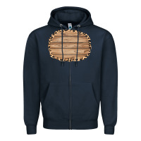 Navy wood and leopard background 3200x2400 Zipper Hoodie - AdoDesignShop