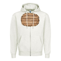 Oatmeal Heather wood and leopard background 3200x2400 Zipper Hoodie - AdoDesignShop