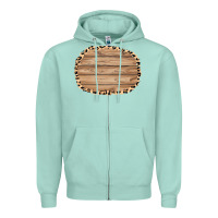 Seafoam wood and leopard background 3200x2400 Zipper Hoodie - AdoDesignShop