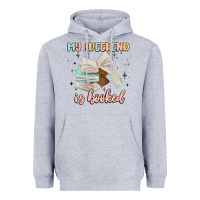 Heather Grey my weekend is booked Heavyweight Hoodie - MaliasSmallBusiness
