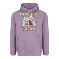 Lavender my weekend is booked Heavyweight Hoodie - MaliasSmallBusiness