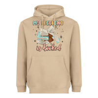 Mushroom my weekend is booked Heavyweight Hoodie - MaliasSmallBusiness