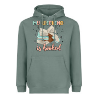 Sage my weekend is booked Heavyweight Hoodie - MaliasSmallBusiness