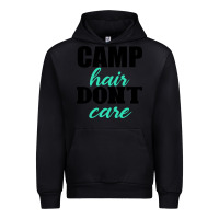 Black Camp Hair Don't Care Black Urban Hoodie - Bettercallsaul