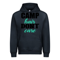 Navy Camp Hair Don't Care Black Urban Hoodie - Bettercallsaul