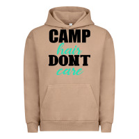 Pigment Burro Camp Hair Don't Care Black Urban Hoodie - Bettercallsaul