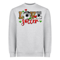 Love Soccer Heavyweight Sweatshirt | Teevron