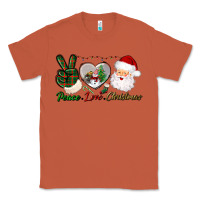 Copper peace love christmas Classic Tee - BundleAndBundleShop