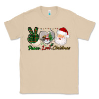Mushroom peace love christmas Classic Tee - BundleAndBundleShop