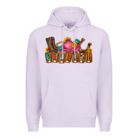 Lilac cowgirl Premium Hoodie - LillyAllenDesigns