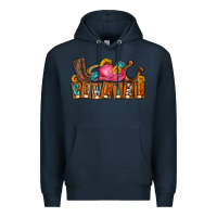 Navy cowgirl Premium Hoodie - LillyAllenDesigns