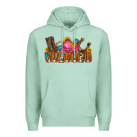 Seafoam cowgirl Premium Hoodie - LillyAllenDesigns
