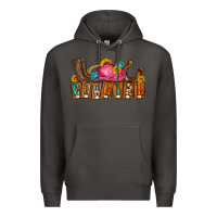 Smoke cowgirl Premium Hoodie - LillyAllenDesigns
