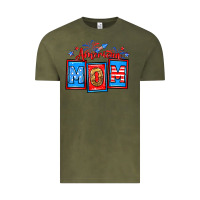 Vintage Olive American mom Vintage Tee - Neo Western