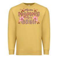 Antique Gold mama mommy mom bruh Premium Sweatshirt - MaliasSmallBusiness