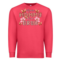 Cardinal mama mommy mom bruh Premium Sweatshirt - MaliasSmallBusiness
