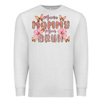 Oatmeal Heather mama mommy mom bruh Premium Sweatshirt - MaliasSmallBusiness