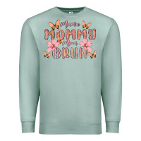 Seafoam mama mommy mom bruh Premium Sweatshirt - MaliasSmallBusiness