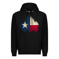 Black texas patch Premium Hoodie - AdoDesignShop