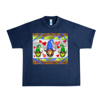 Navy western tennis gnome Urban Heavy Tee - HRA Design Shop