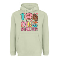 Matcha 100 days sweeter Heavyweight Hoodie - MaliasSmallBusiness