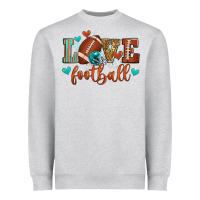 Love Football Heavyweight Sweatshirt | Teevron