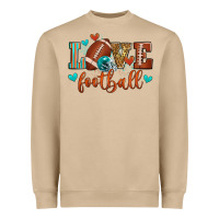 Mushroom love football Heavyweight Sweatshirt - Zillion Design Studio