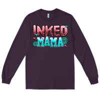 Plum inked mama Long Sleeve Tee - AdoDesignShop