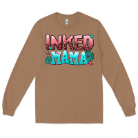 Toasted Coconut inked mama Long Sleeve Tee - AdoDesignShop