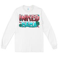 White inked mama Long Sleeve Tee - AdoDesignShop