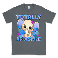 Charcoal Heather totally adorable elephant boy Classic Tee - AdoDesignShop
