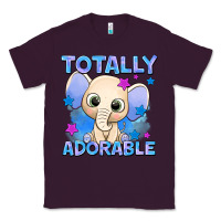Plum totally adorable elephant boy Classic Tee - AdoDesignShop