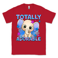 Red totally adorable elephant boy Classic Tee - AdoDesignShop
