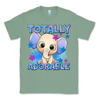 Sage totally adorable elephant boy Classic Tee - AdoDesignShop