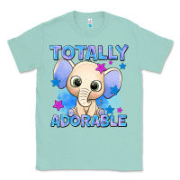Seafoam totally adorable elephant boy Classic Tee - AdoDesignShop