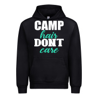 Black Camp Hair Don't Care Black Urban Hoodie - Bettercallsaul