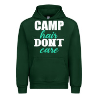 Forest Green Camp Hair Don't Care Black Urban Hoodie - Bettercallsaul