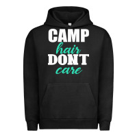 Pigment Black Camp Hair Don't Care Black Urban Hoodie - Bettercallsaul