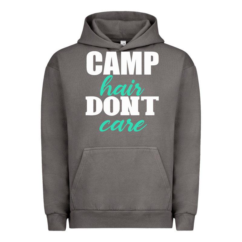 Camp Hair Don't Care Black Urban Hoodie by Bettercallsaul | Teevron