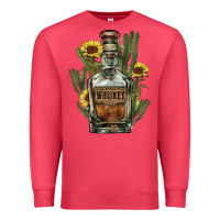 Cardinal western whiskey bottle Premium Sweatshirt - NancyCooperArtShop