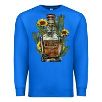 True Royal western whiskey bottle Premium Sweatshirt - NancyCooperArtShop