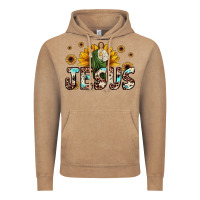 Vintage Coffee jesus san judas Vintage Hoodie - JahusDesignShop