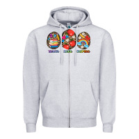 Heather Grey teach love inspire Zipper Hoodie - AdoDesignShop