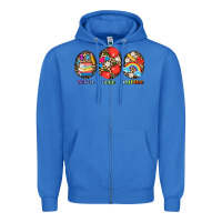True Royal teach love inspire Zipper Hoodie - AdoDesignShop