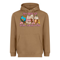 Toasted Coconut 100 days of doing teacher stuff Heavyweight Hoodie - MaliasSmallBusiness