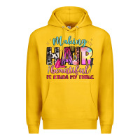 Lemon making hair beautiful is kinda my thing Premium Hoodie - LillyAllenDesigns